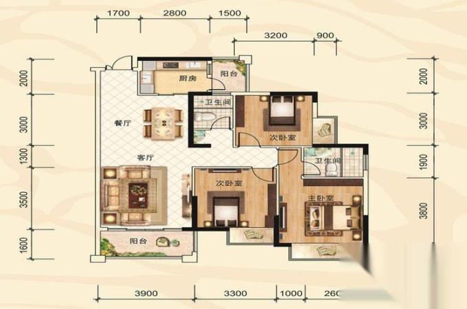 玉林新房 玉州区 万昌东方巴黎水岸 在售 毛坯 售价:6800元/平