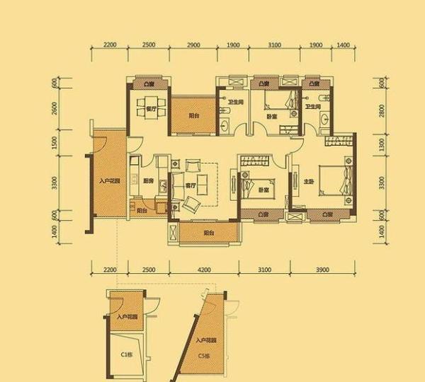 中信凯旋城花园户型图_【优优好房】惠州房产网