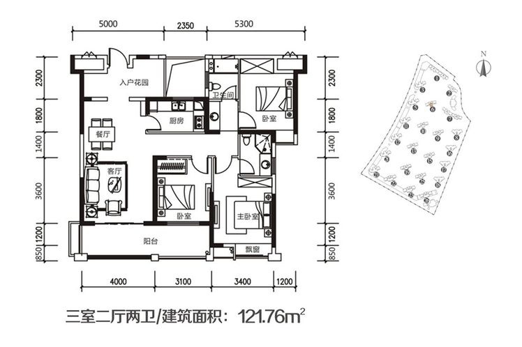 华耀碧桂园十里江湾户型图_【优优好房】衡阳房产网