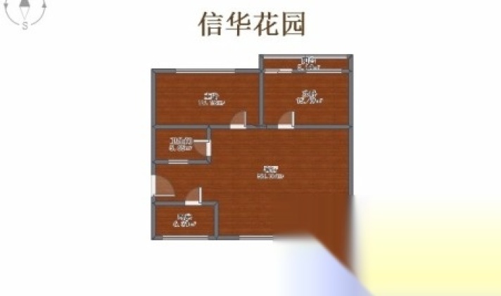 金华二手房 婺城区 > 信华花园  1/1 130 万 21667元/平米 2室1厅1卫