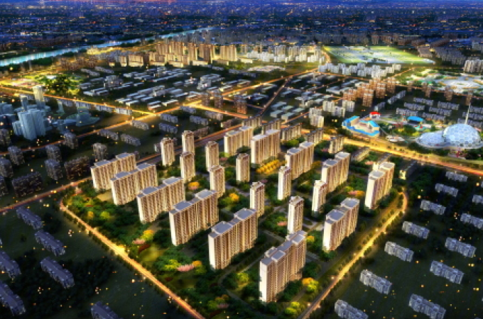 西咸新区,秦汉新城,绿地新里格林公馆