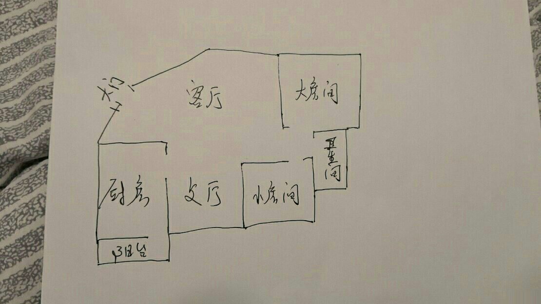 【住宅】七星花园 精装修 二房可改三房