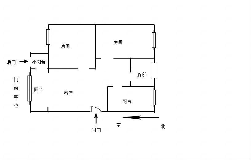 安新北区，61平垫高1楼，派出所旁