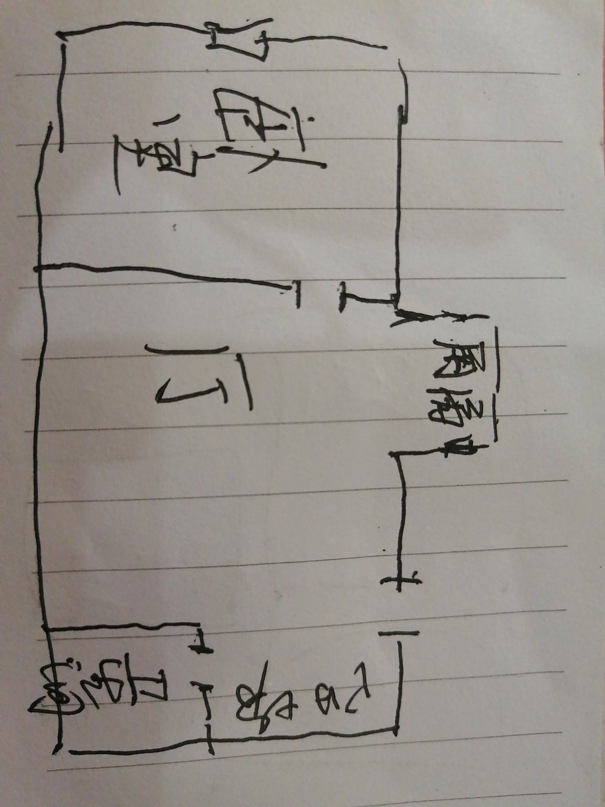 西山路1996年3楼1房1厅有共用花园