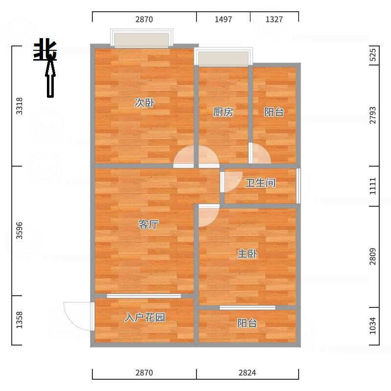 宜和云天两房户型好 急售 非常急