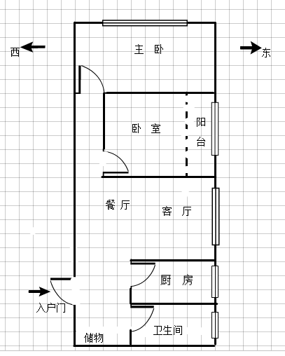 七星区 水晶郦城 新出2房 便宜售66万
