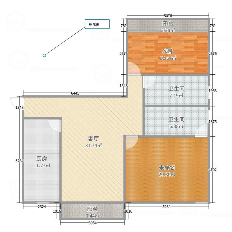 书童电梯两房普通装修