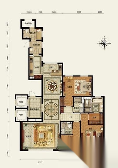 远洋万和公馆户型相册