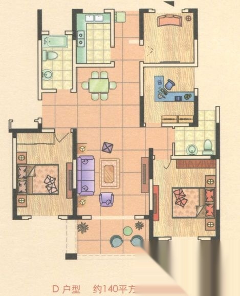 天宝领秀城户型图_【优优好房】泰州房产网