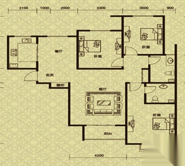 御龙湾户型图_【优优好房】承德房产网
