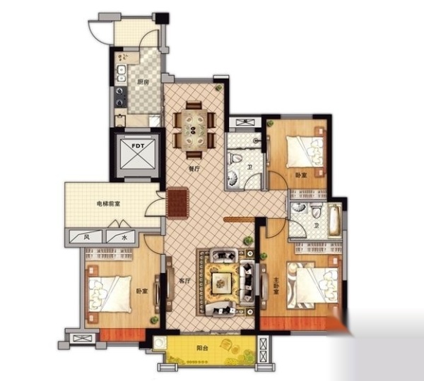 鹏欣领誉户型图_【优优好房】泰州房产网