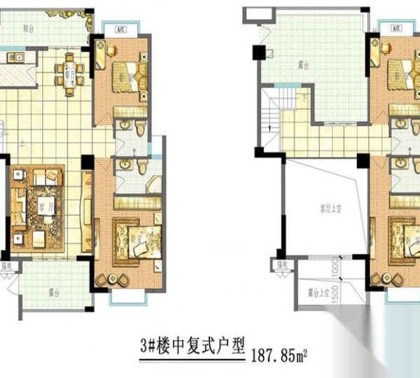山水钟潭雅居户型图_【优优好房】莆田房产网