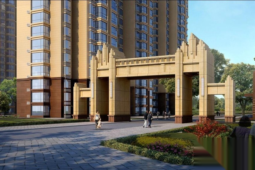 唐山新房 遵化市 茉莉新城 > 楼盘图库  1/ 外景图 效果图 户型图