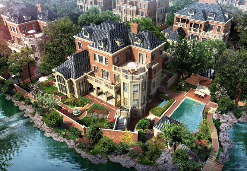 岭秀山南别墅楼盘相册_【优优好房】淮南房产网