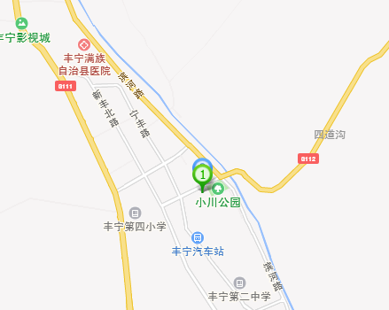 丰宁大阁镇地图图片